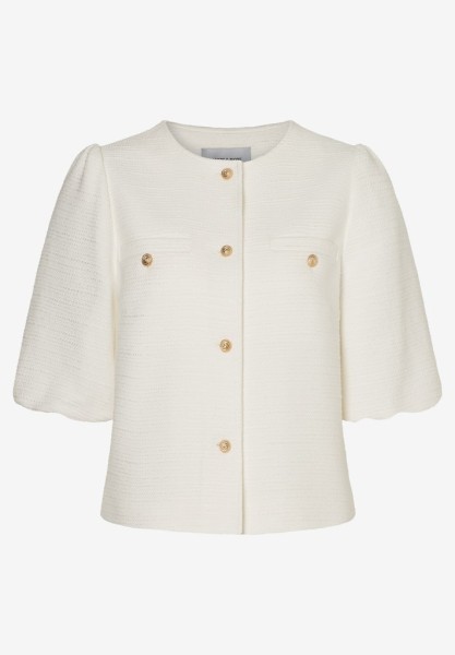 kurze Boucléjacke