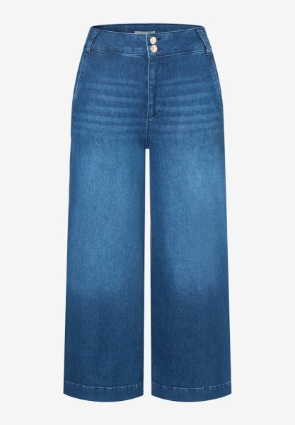 High Waist Jeans Culotte