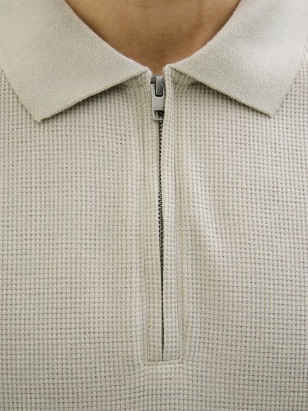 JJEAUSTIN ZIP POLO SS NOOS PLS