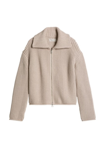 Zip-Cardigan loose