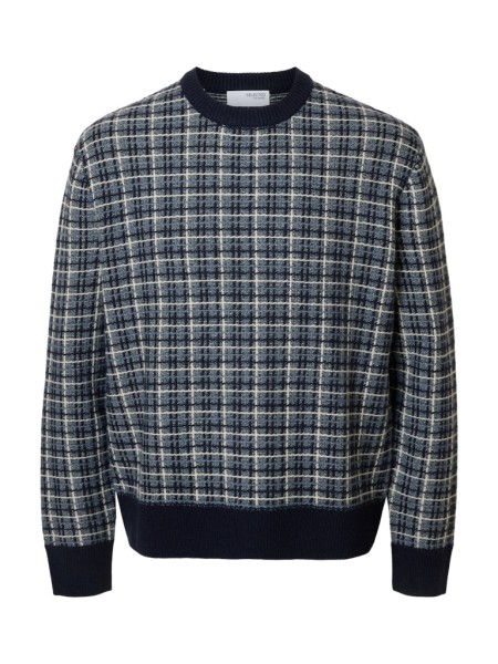 SLHMIKOLAS LS KNIT RELAXED CREW NECK