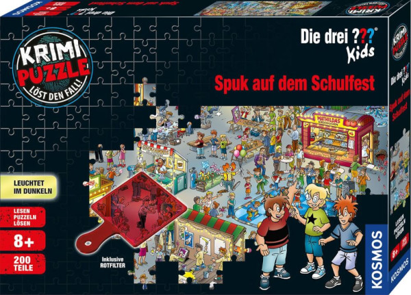 Krimipuzzle Die drei ??? Kids Spuk auf dem Schulfest
