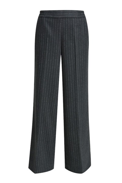 wideleg pants elastic waist french pockets