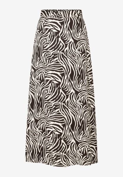 Viskoserock mit Animalprint