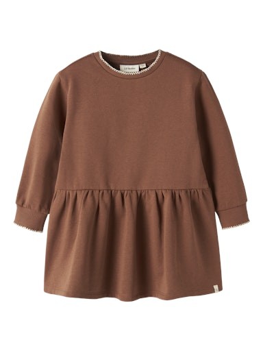 NMFKILANO RUJ LS LOOSE SWEAT DRESS LIL