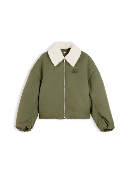 TJW FUR COLLAR UTILITY BOMBER