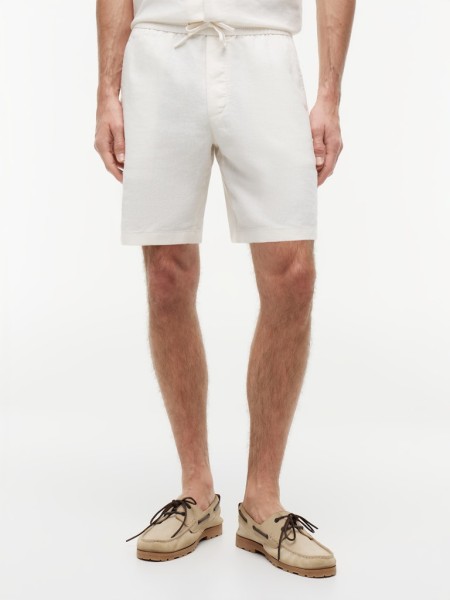 Dover Linen Blend 8" Inseam Chino Shorts