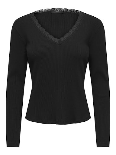 ONLSARA SHARAI L/S V-NECK TOP JRS