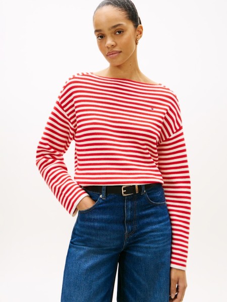CO CARDI LS SLASH-NK SWT