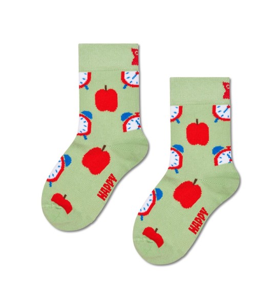 Kids Apple Clock Sock