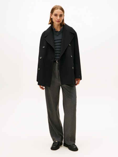 PINSTRIPE LOOSE STRAIGHT PANT