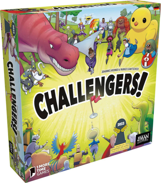 CHALLENGERS! - Kennerspiel des Jahres 2023