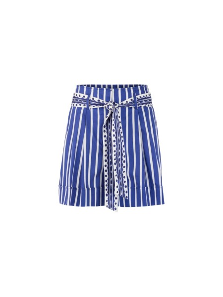 Gestreifte Shorts WARANGAL mit Gürtel