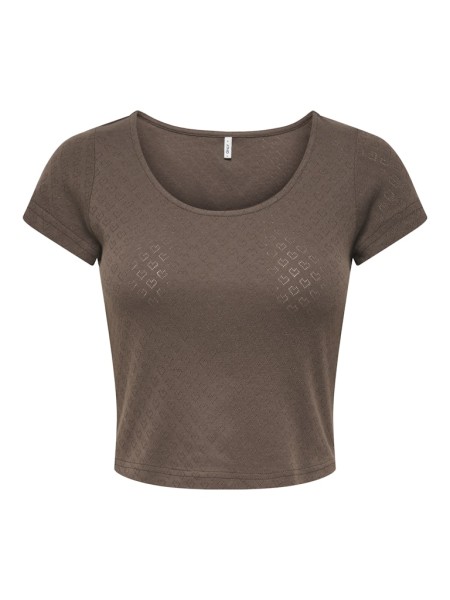 ONLMADISON S/S U-NECK TOP BOX JRS