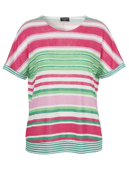 T-Shirt Rundhals 1/2 Arm Ringel