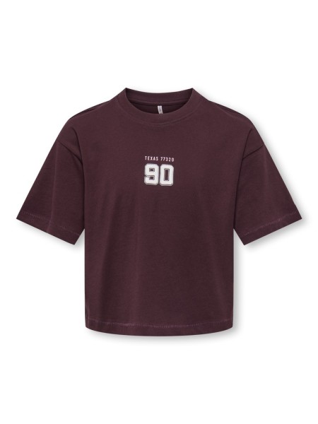 KOGLOLA SS BOXY PRINTED TEE JRS