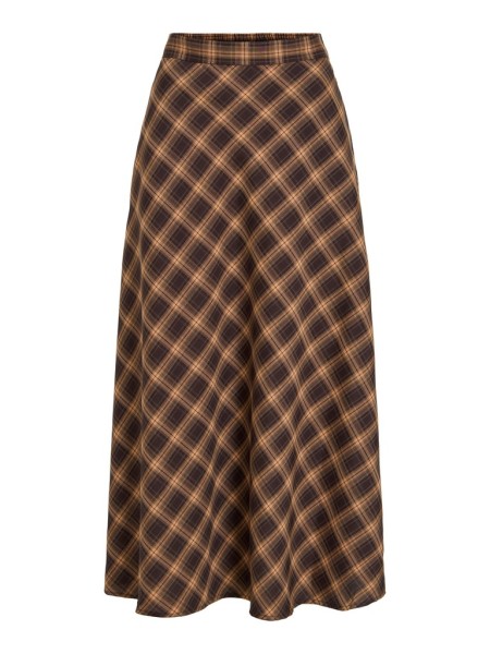 VILENE CHECK ANKLE SKIRT/SPI