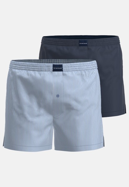 TOM TAILOR Herren Boxershort kariert 2er Pack
