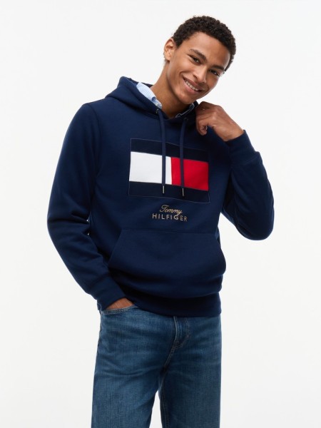 GIFTING FLAG FLEECE HOODIE
