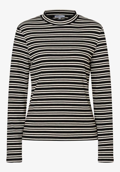 gestreiftes Rippenshirt