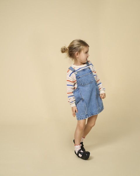 KMGCILLE SHORT SPENCER DRESS DNM AKM