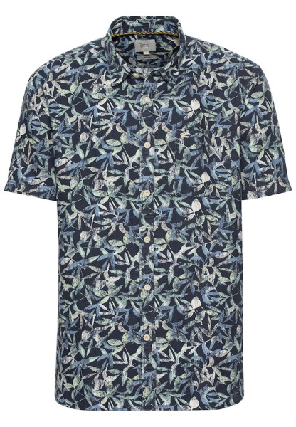 Kurzarmhemd mit Allover-Print