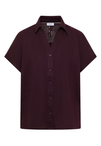 Dropped Shoulder Bluse aus Leinen