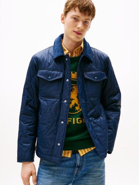 MID ONION QUILTED SHIRT JACKET