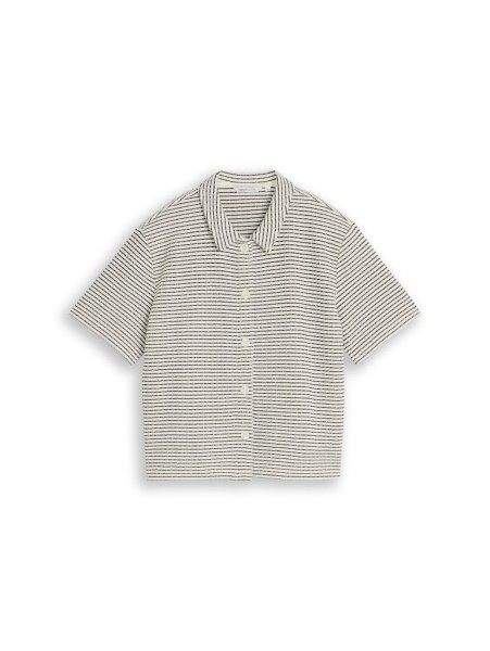 Boxy Fit T-Shirt mit Streifen