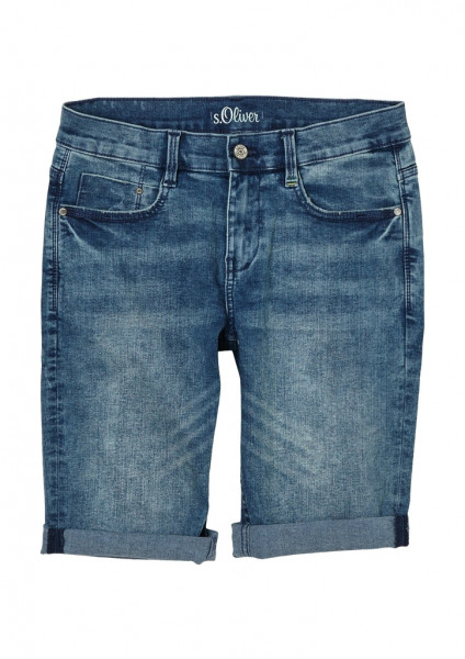 Regular: Jeans-Bermuda