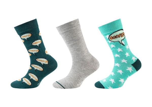 Junior originals organic comic Socks 3p