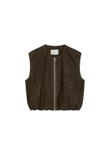 Lederweste regular