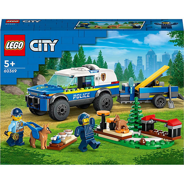 LEGO® City 60369 Mobiles Polizeihunde-Training