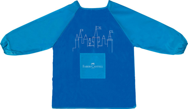 Faber-Castell 201203 Malschürze für Kinder, blau