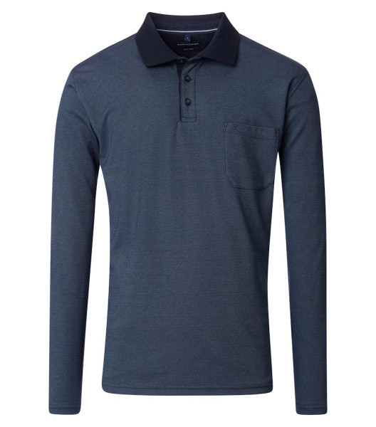 Polo-Shirt Langarm