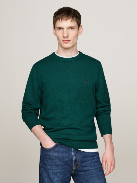 PIMA ORG CTN CASHMERE CREW NECK