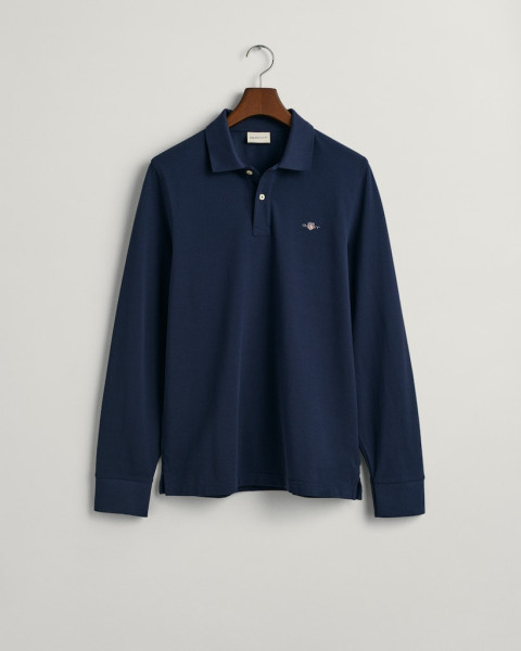 Slim Fit Archive Shield Piqué Poloshirt