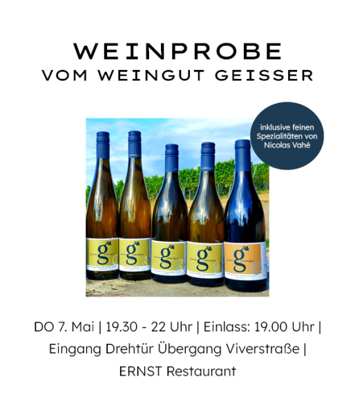 Weinprobe Weingut Geisser